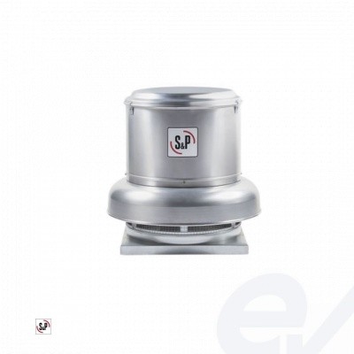 Extractor centrifugo de tejado descarga horizontal para baja presión CRHLD-16 3/4T 6P