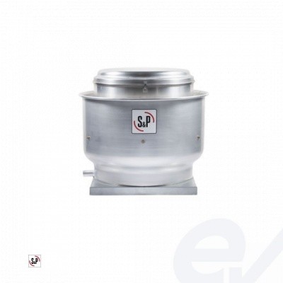 Extractor centrifugo de tejado descarga vertical para alta presión CRVHT-24 S/M
